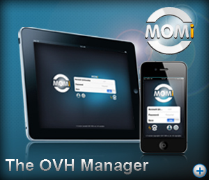 OVH manager on your iPhone