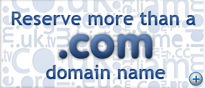 Reserve more than .com domain name