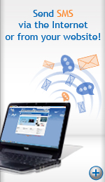 SMS: send your SMS messages from your PC and your website